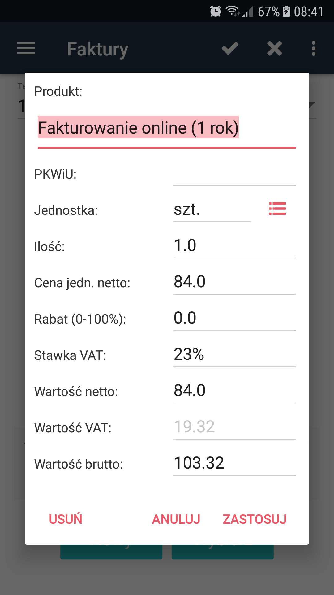 Aplikacja Mobilna Do Fakturowania Na Android Ksi Gowo Online Intaxo